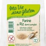 Ma Vie Sans Gluten Farine de Riz Demi-complète 500g