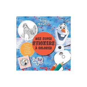 Mes super stickers à colorier La Reine des Neiges II - Album - Dès 4 ans