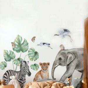 AUTOCOLLANT MURAL JUNGLE