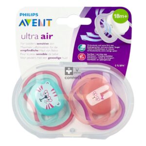 Avent Sucette Air Girl Tigre 18M+ +18M