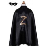déguisements Cape Zorro avec masque 5-6ANS