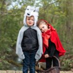 déguisements Cape tête de loup 4-6 ans